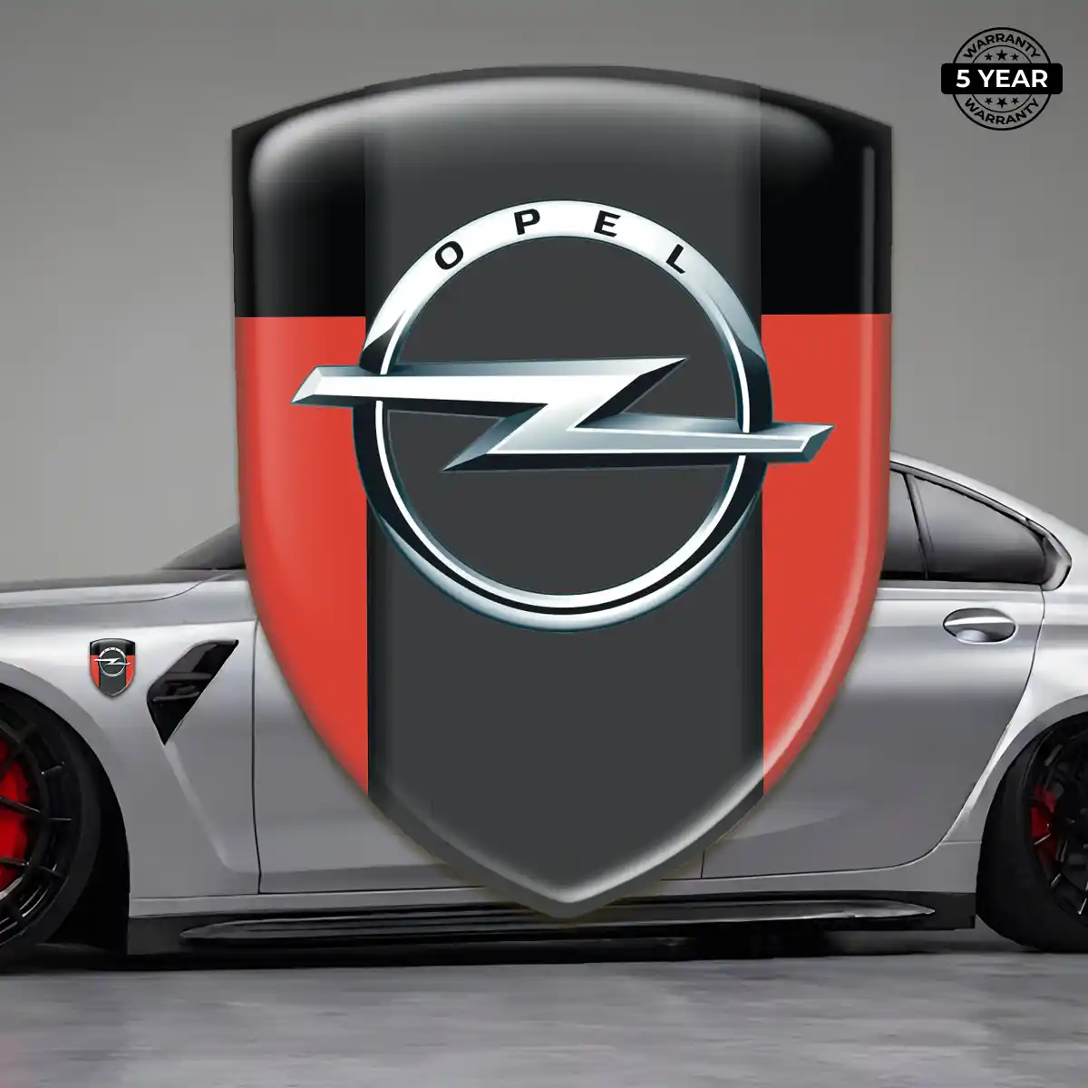 Opel Resin Domed Sticker Superior Craft