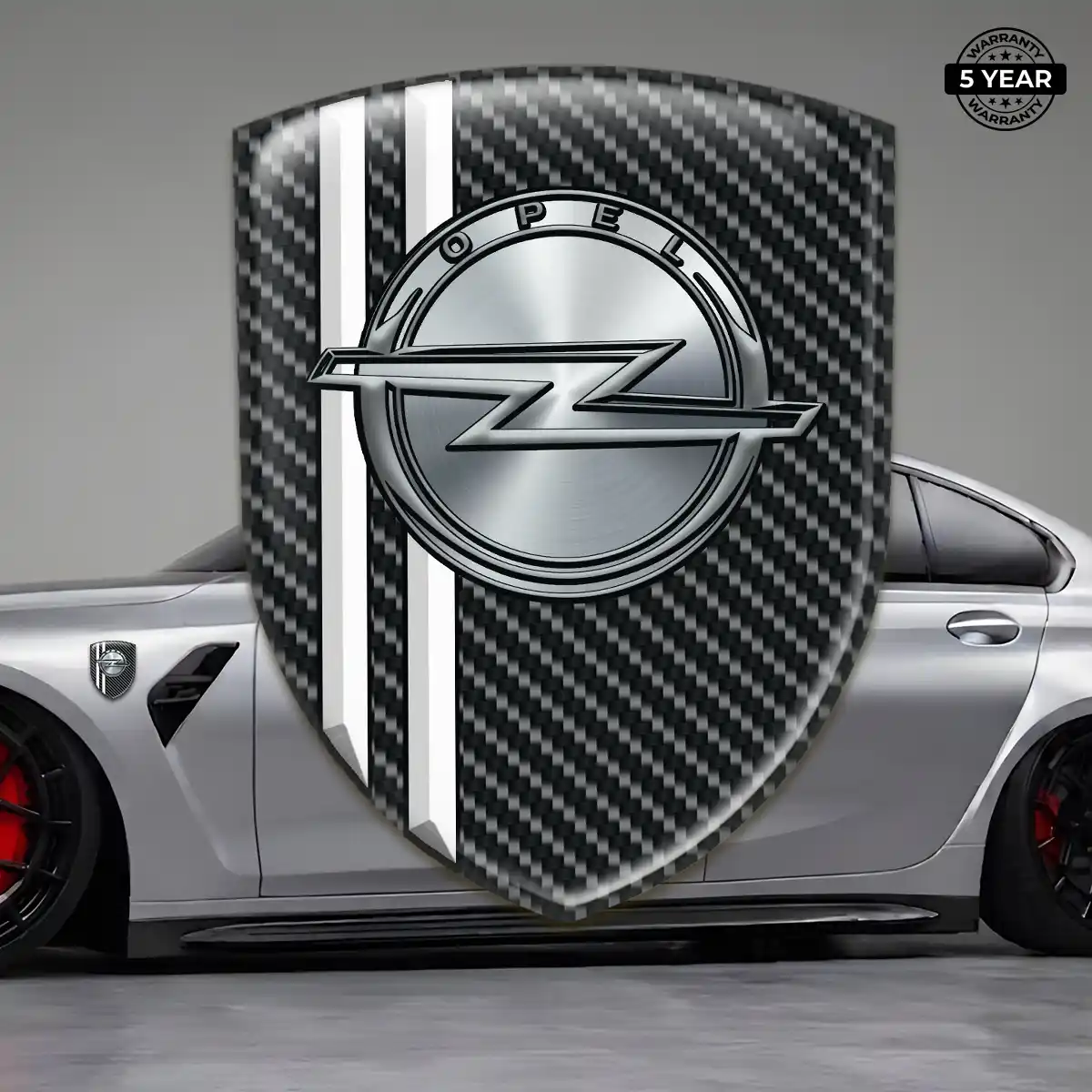 Opel Resin Emblem Sticker Cabin Style