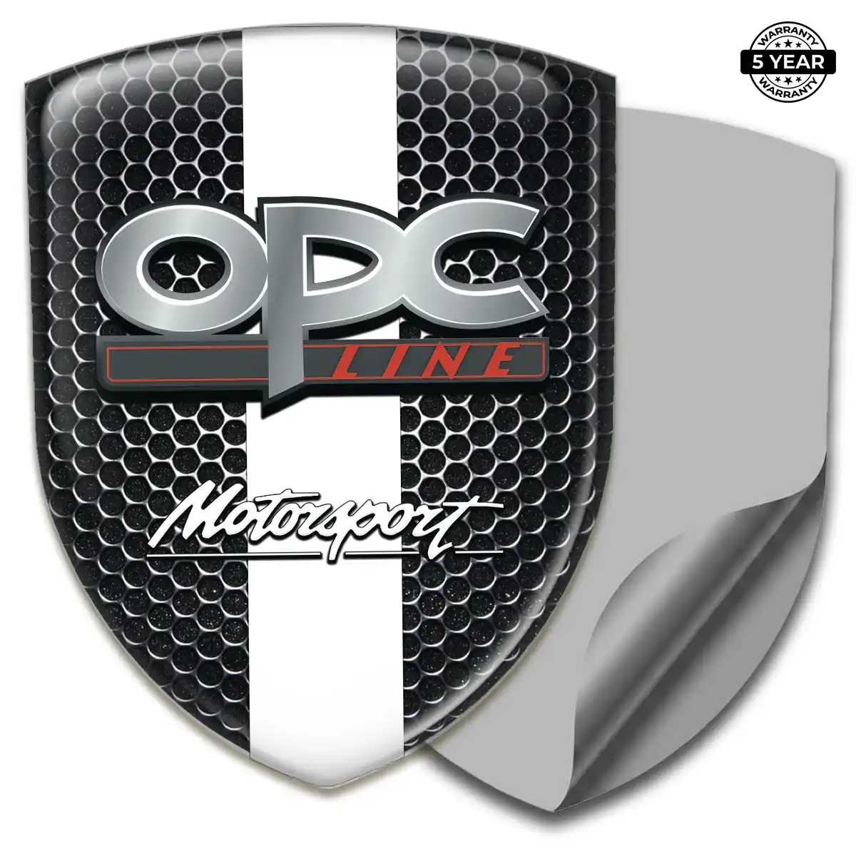 Opel Resin Emblem Sticker Interior Elegance