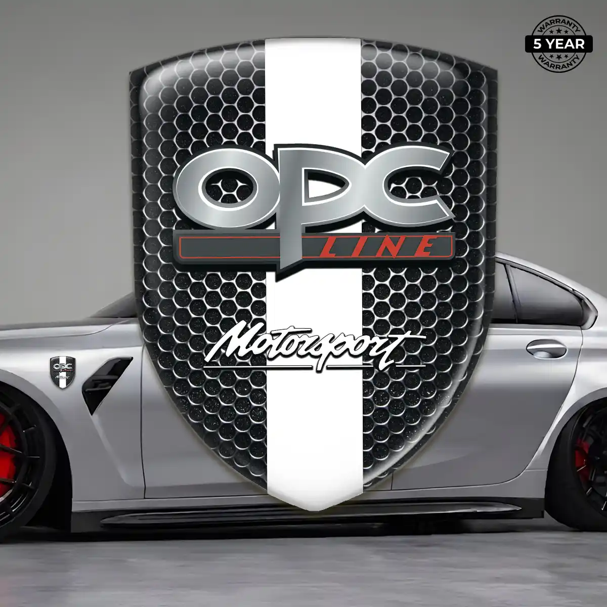 Opel Resin Emblem Sticker Interior Elegance