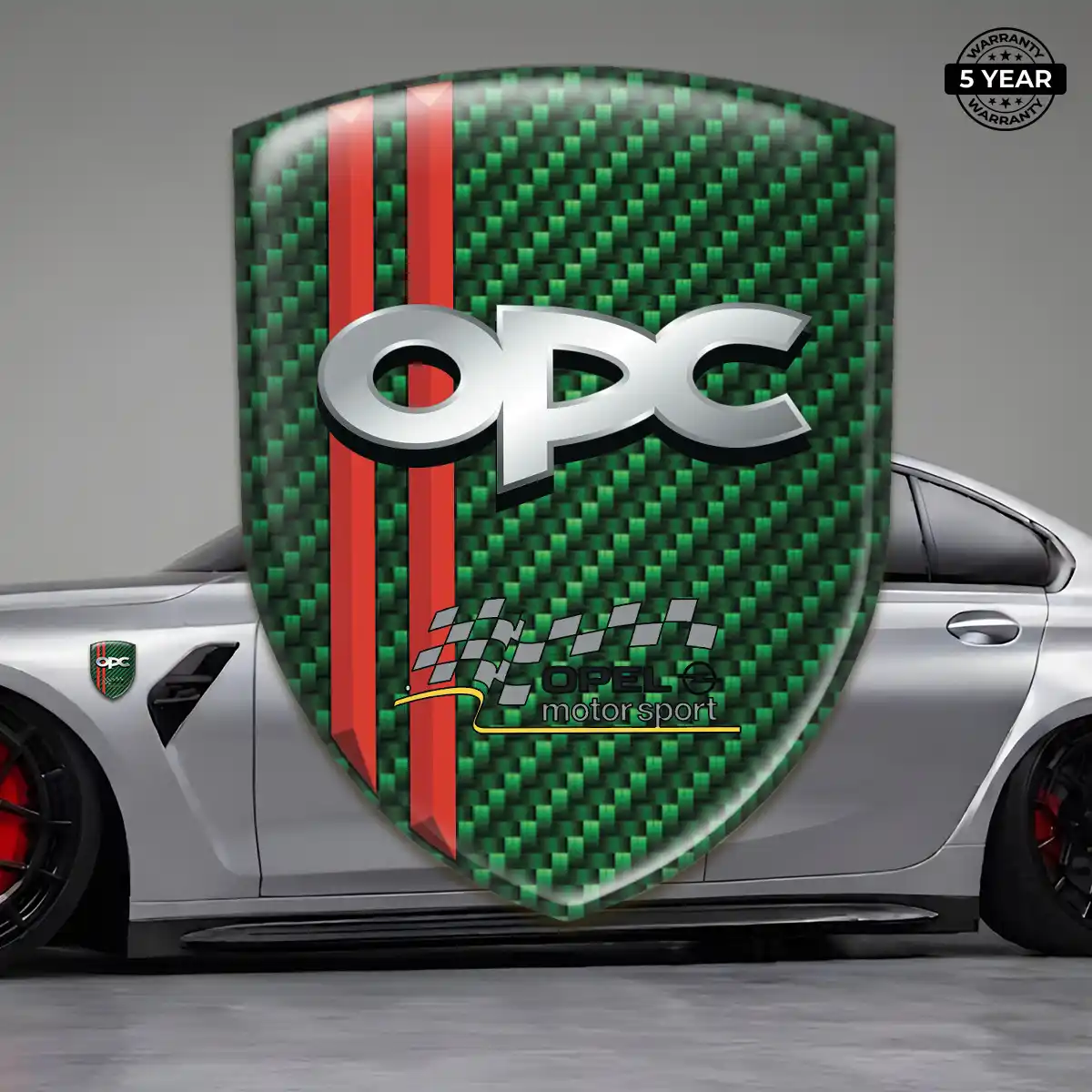 Opel Resin Emblem Sticker Interior Luxe