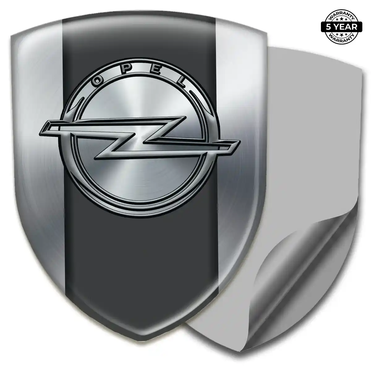 Opel Resin Emblem Sticker Sleek Style