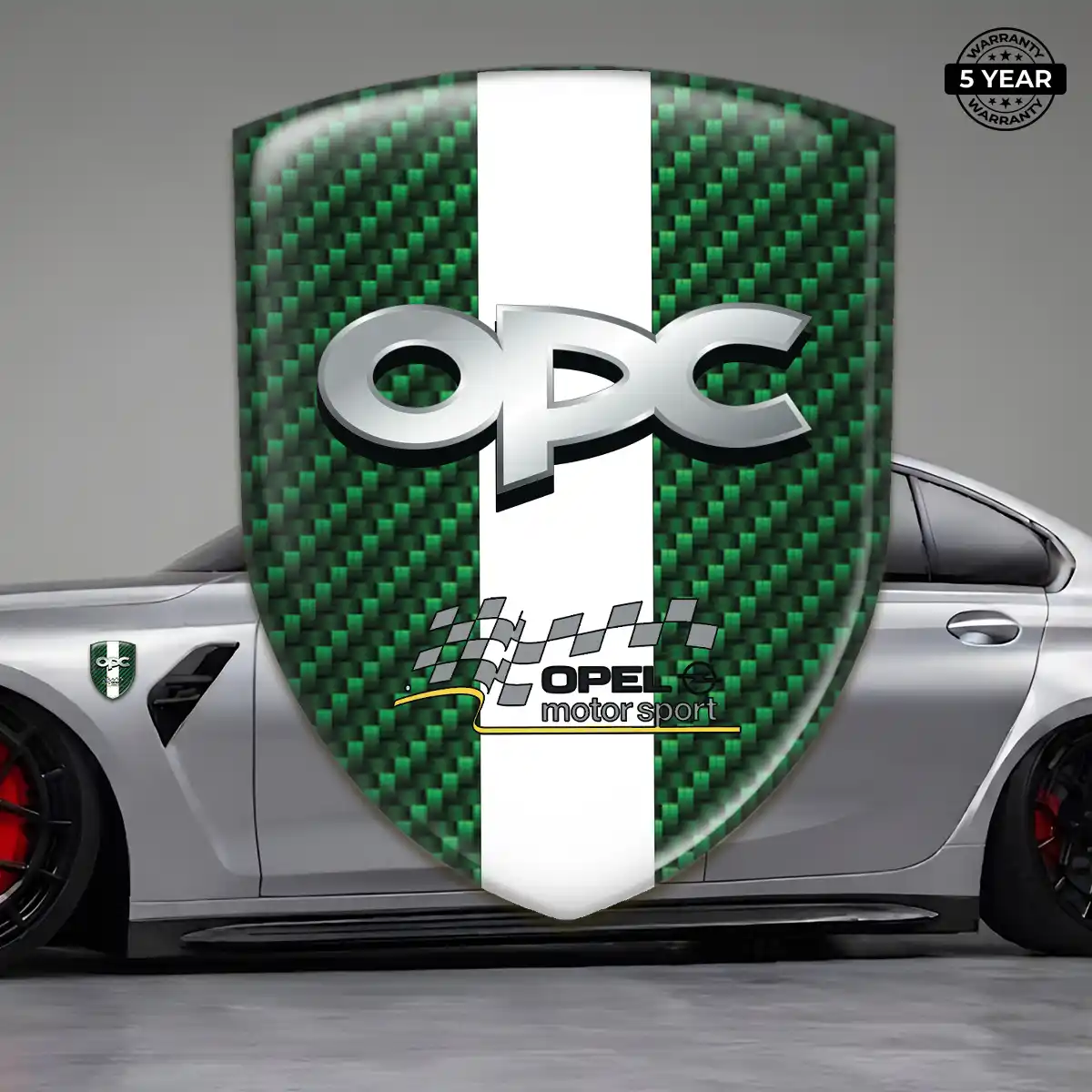 Opel Resin Emblem Sticker Superior Craft