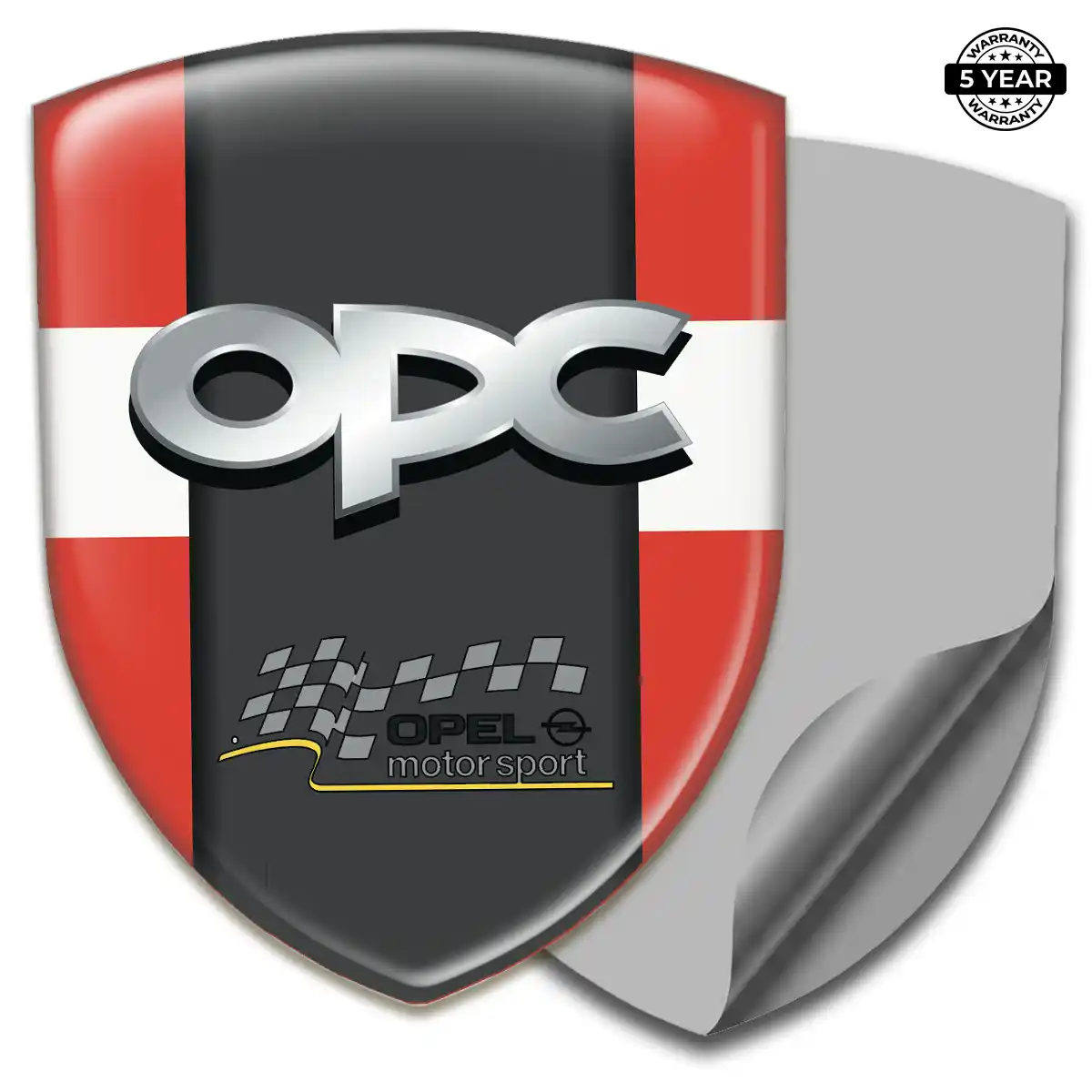 Opel Self Adhesive Emblem Sticker Exterior Luxe