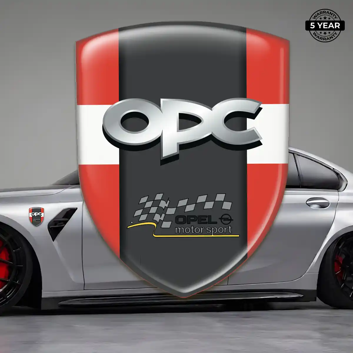 Opel Self Adhesive Emblem Sticker Exterior Luxe