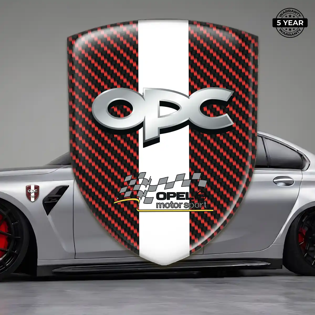 Opel Self Adhesive Emblem Sticker Interior Elegance