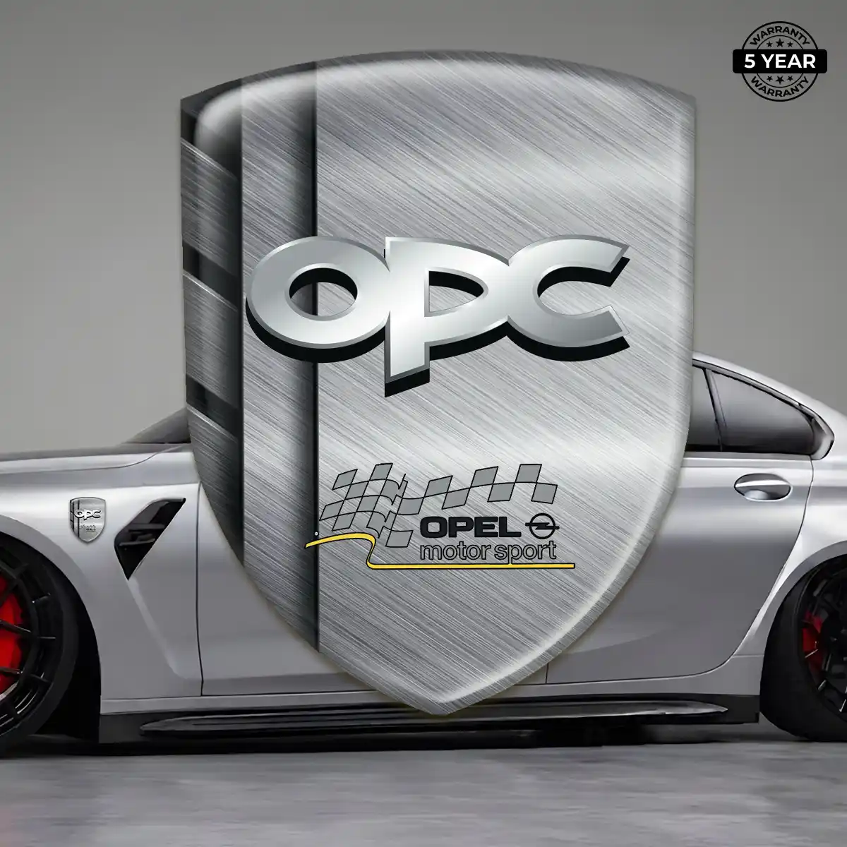 Opel Self Adhesive Emblem Sticker Resin Luxe