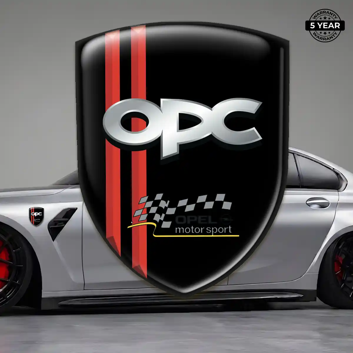Opel Silicone Badge Interior Elegance