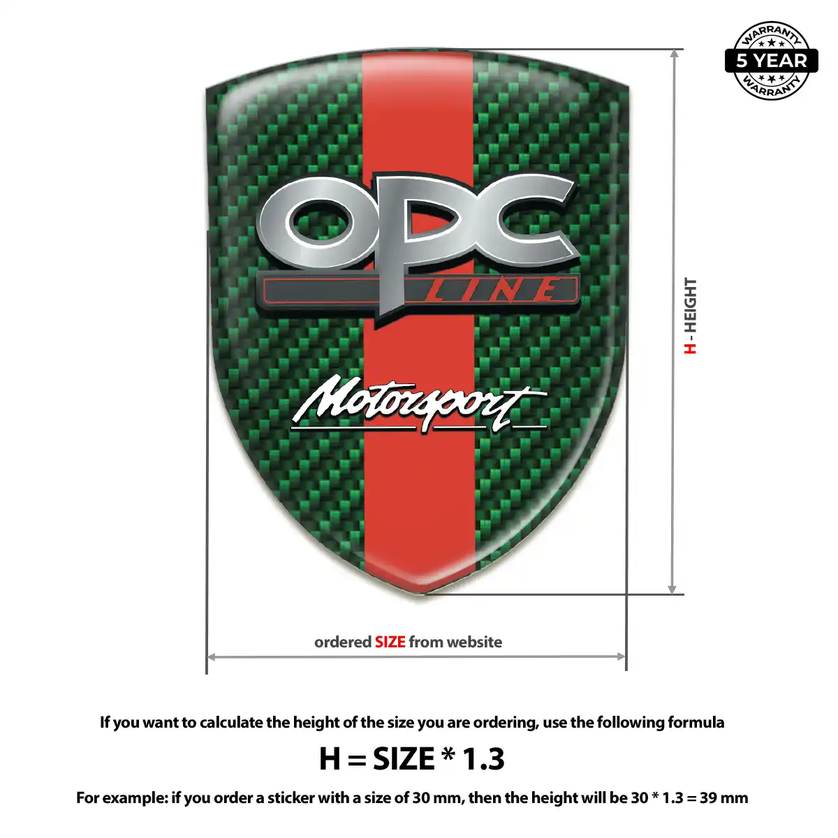 Opel Silicone Badge Noble Edition