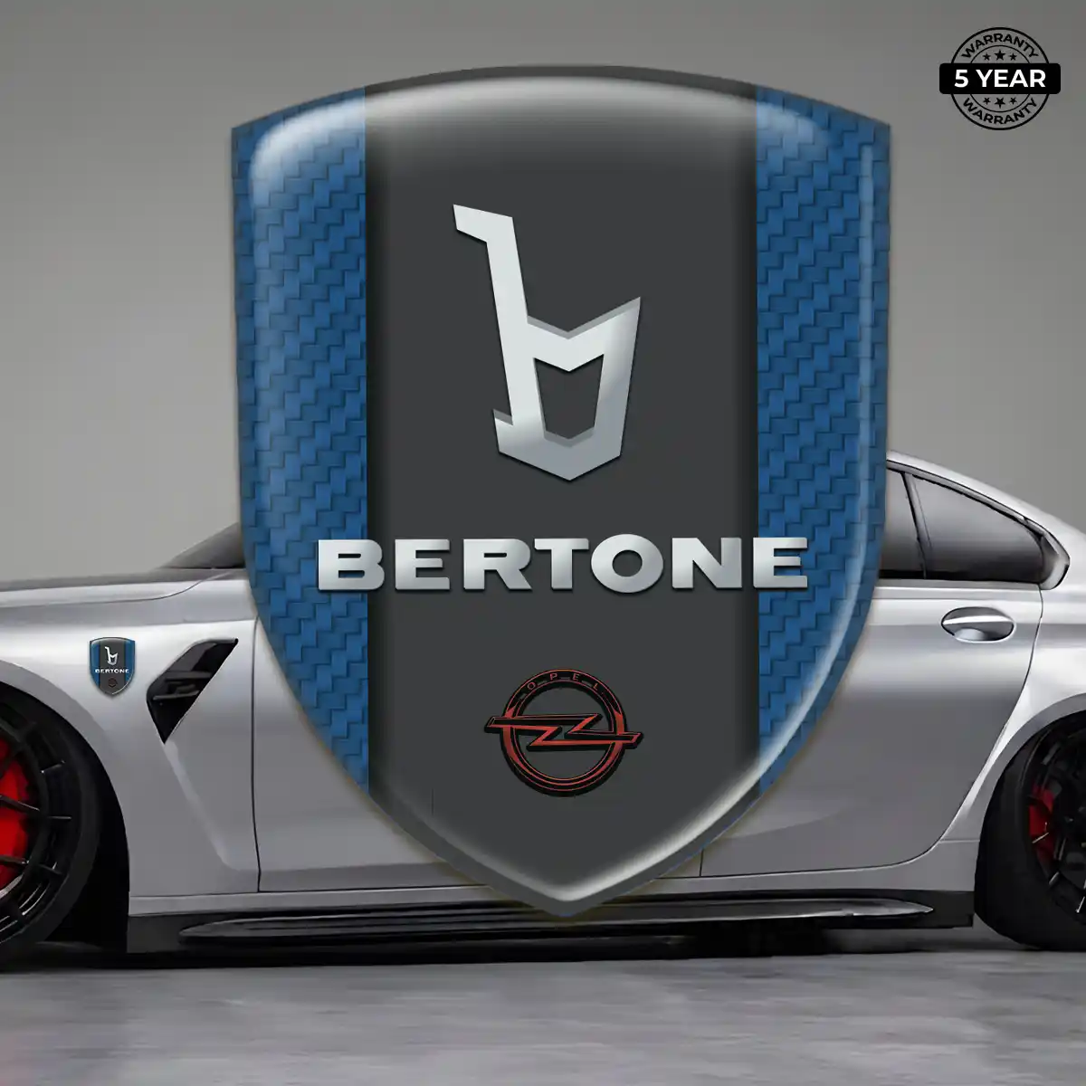 Opel Silicone Badge Resin Luxe