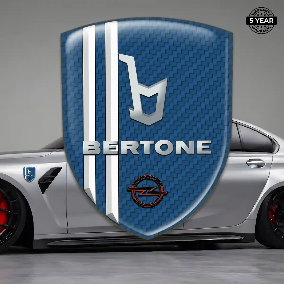 Opel Silicone Badge Sleek Style