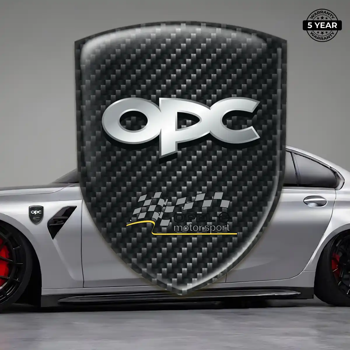 Opel Silicone Emblem Premium Dome