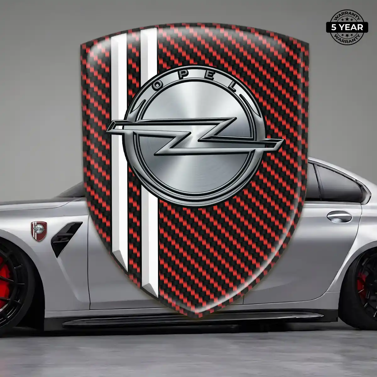 Opel Silicone Sticker Premium Dome