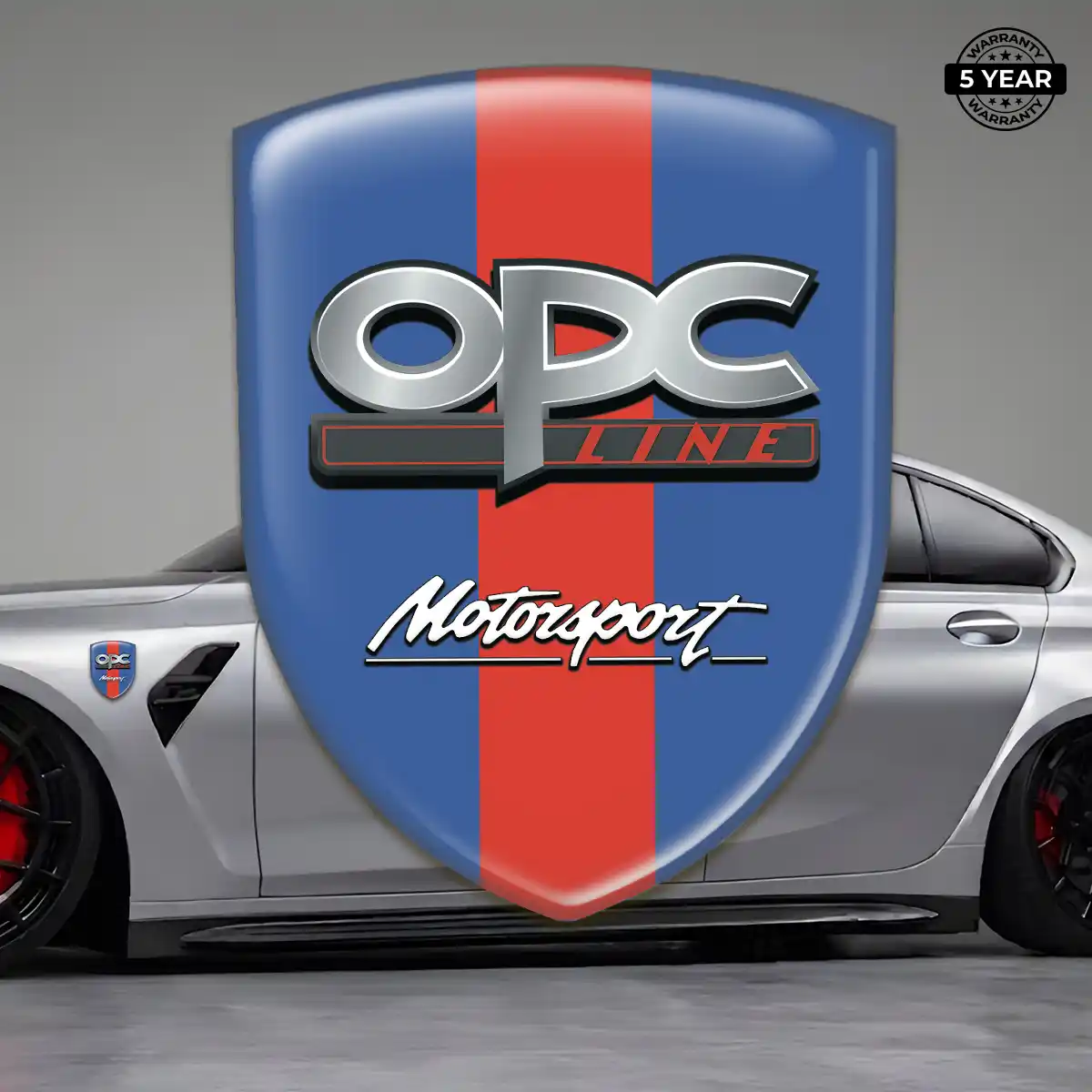 Opel Silicone Sticker Refined Design