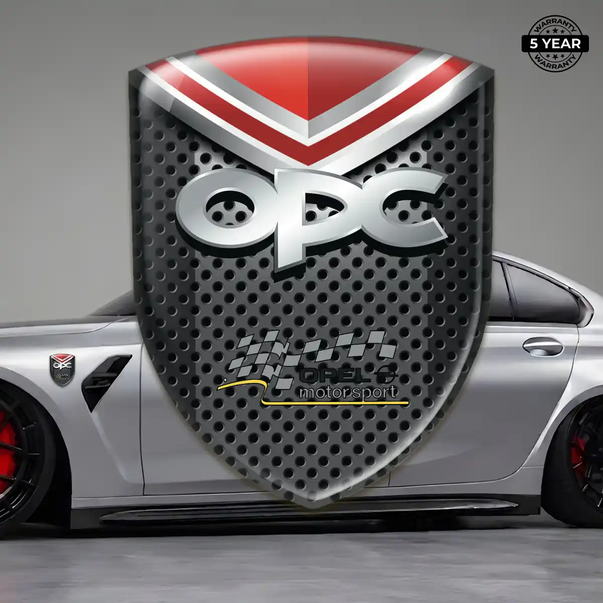 Opel Silicone Sticker Resin Elite