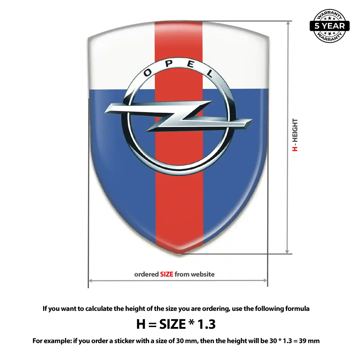 Opel Sticker Exclusive Series