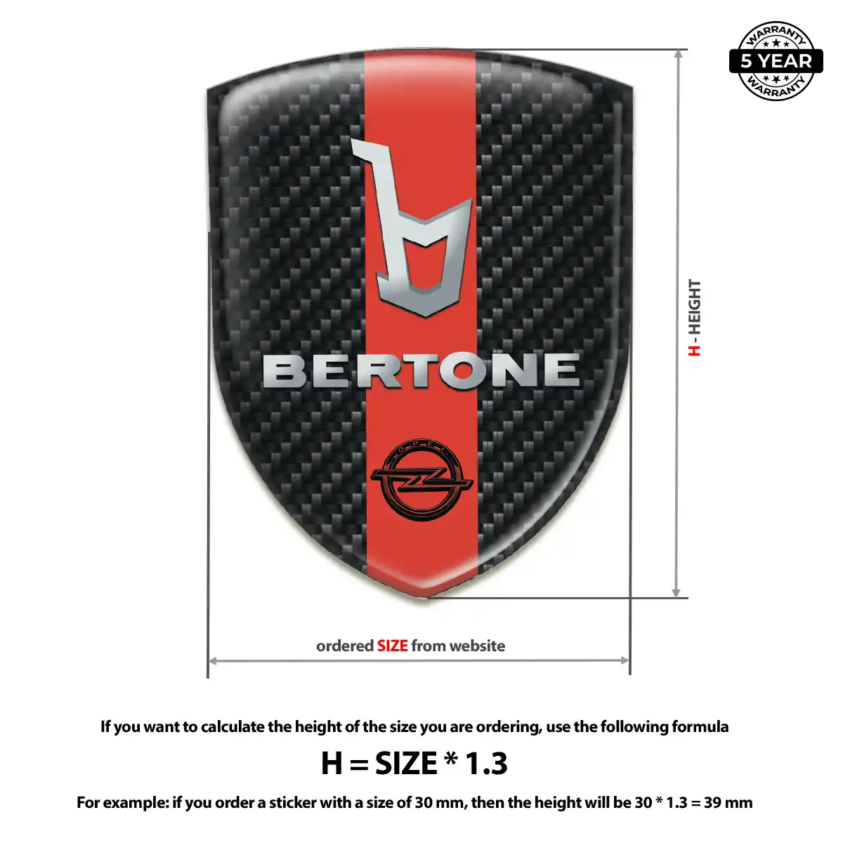 Opel Sticker Outer Style