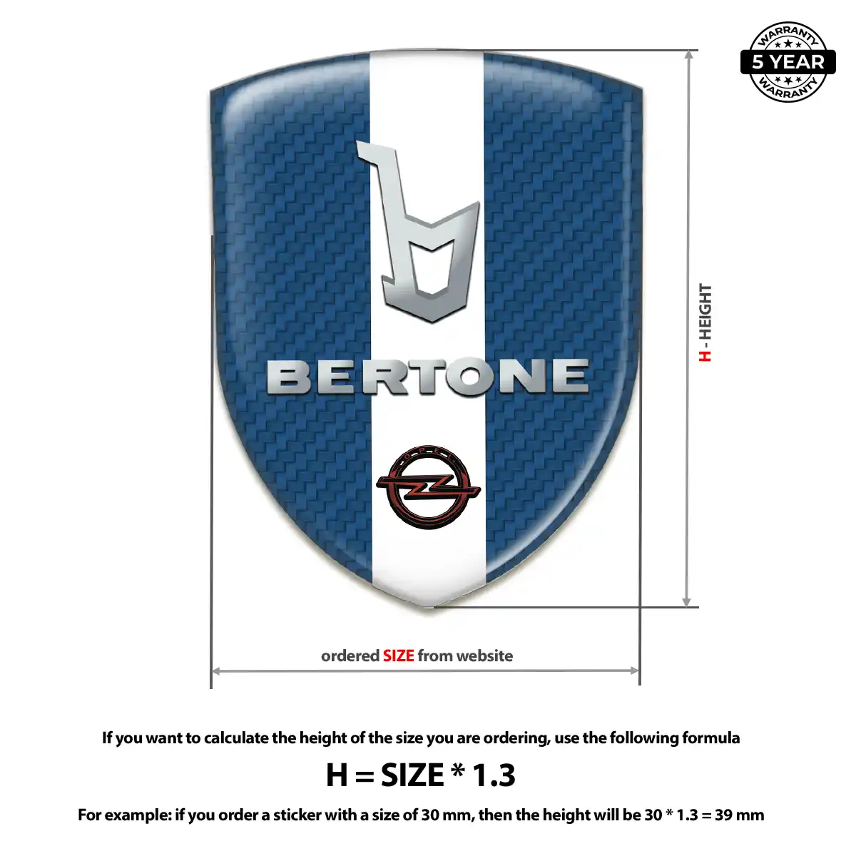 Opel Sticker Superior Craft