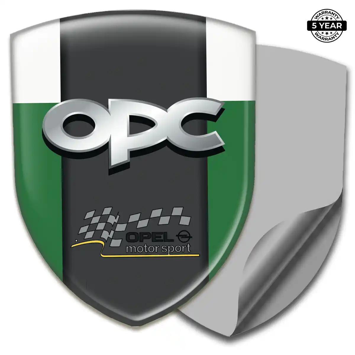 Opel Vehicle Logo Sticker Premium Dome