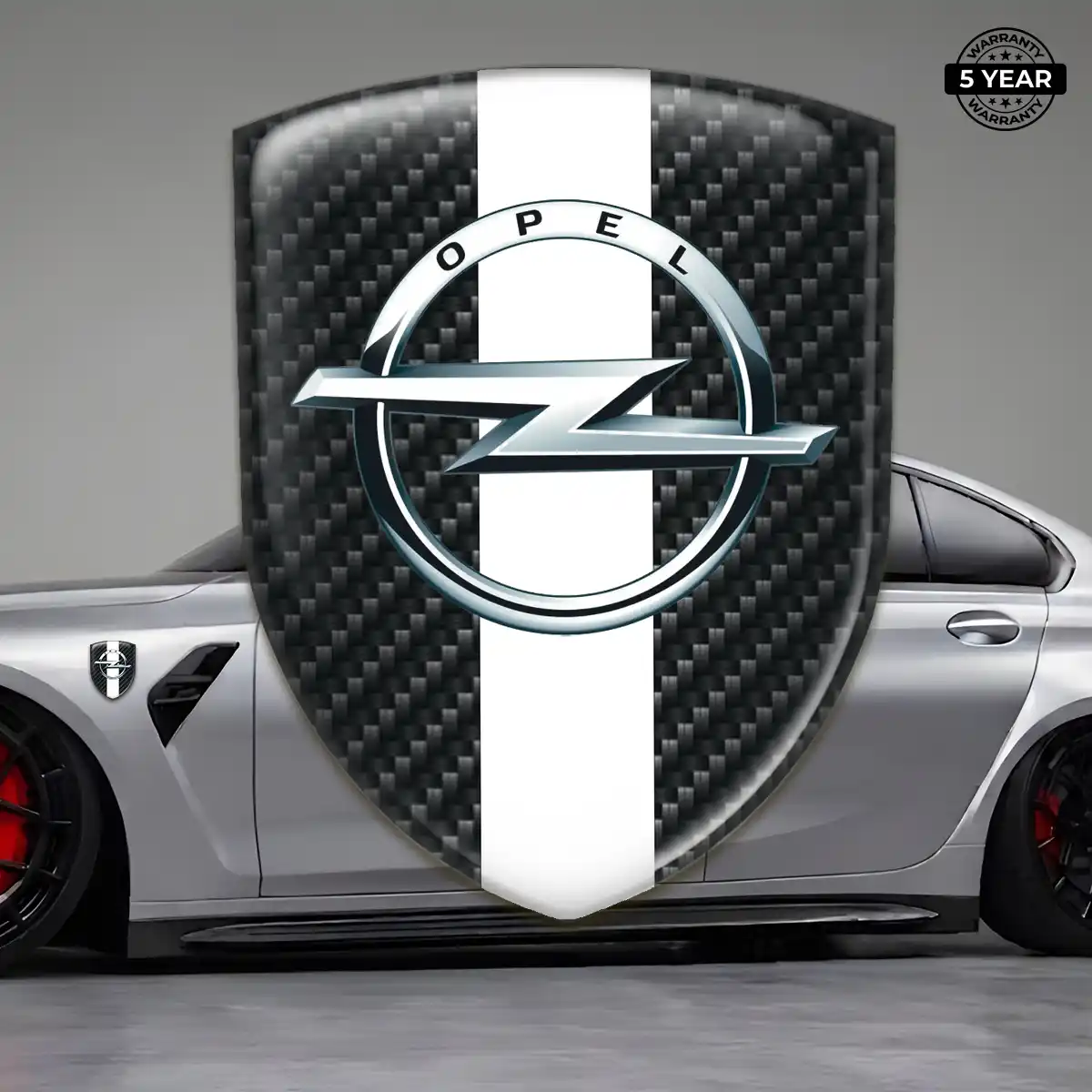 Opel Vehicle Logo Sticker Resin Luxe