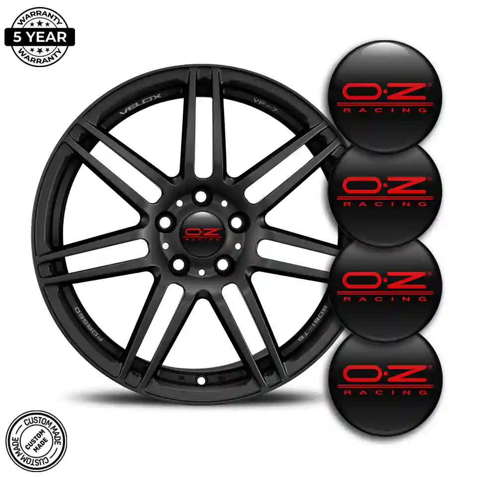 OZ Domed Emblem Self-Adhesive Sleek Style