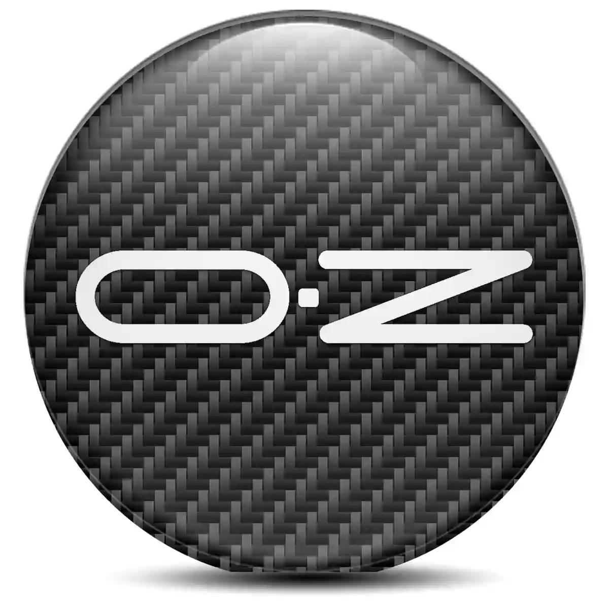 OZ Domed Sticker Self-Adhesive Refined Design