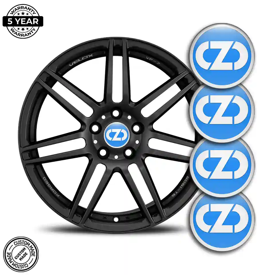 OZ Domed Sticker Sleek Style
