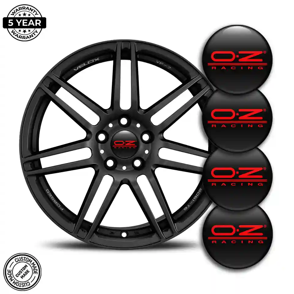 OZ Logo Silicone Badge Self-Adhesive Signature Grade