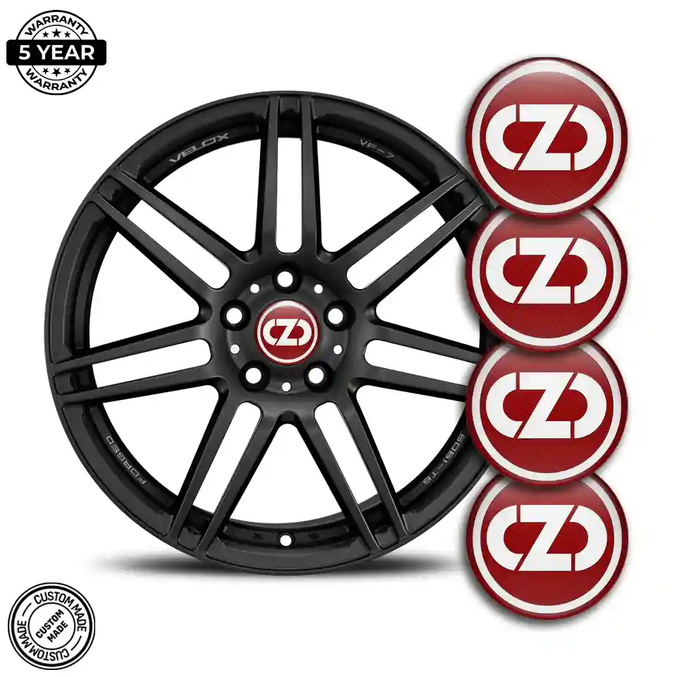 OZ Logo Silicone Sticker Sleek Style