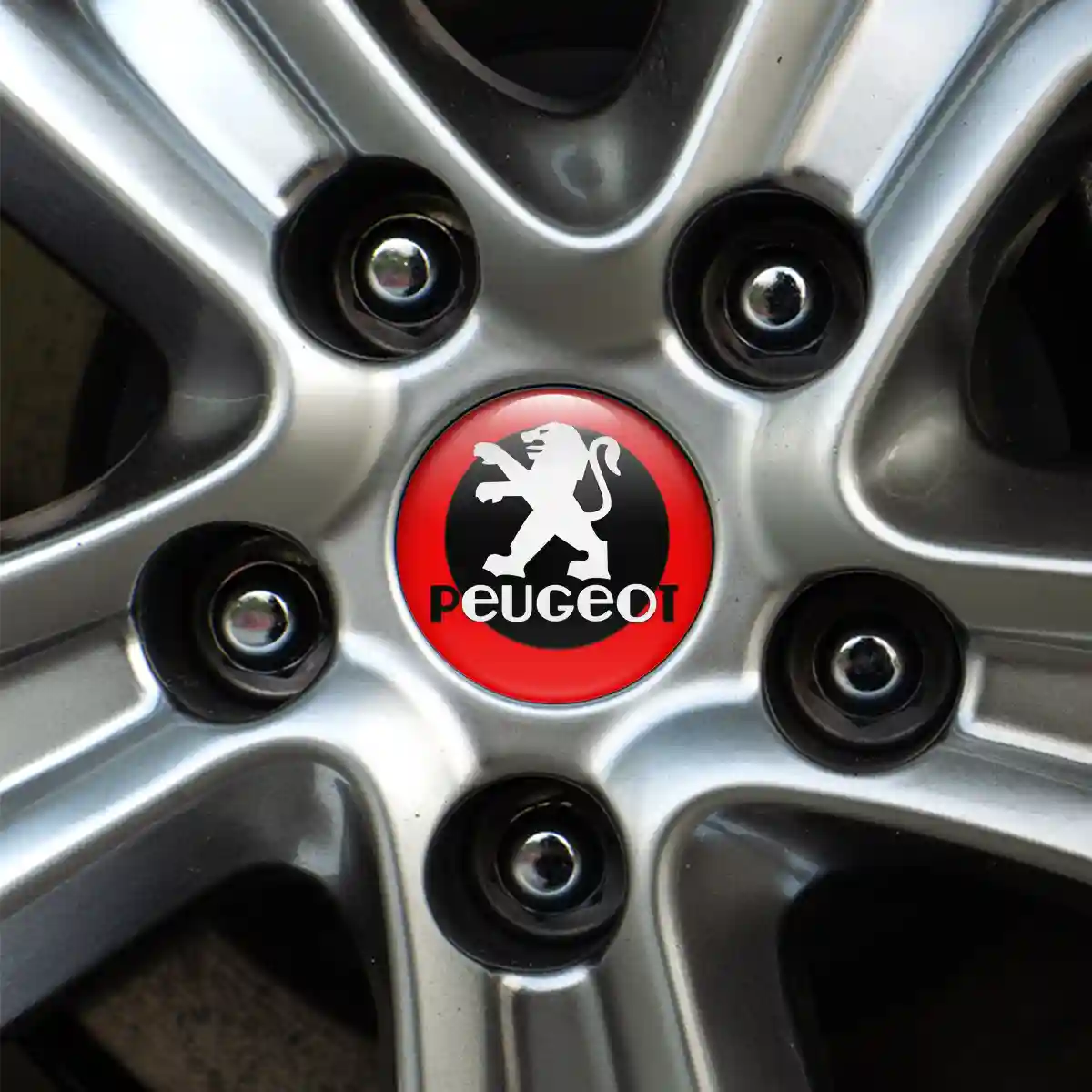 Peugeot Domed Emblem Elite Finish