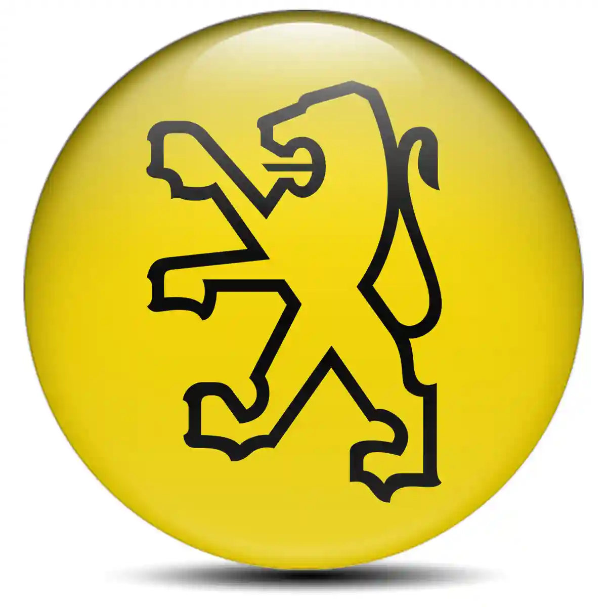 Peugeot Domed Emblem Self-Adhesive Prestige Line