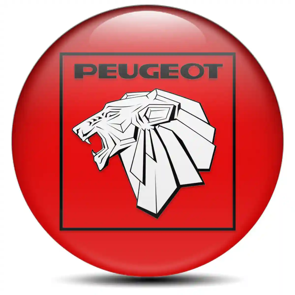 Peugeot Emblem Badge Sleek Style