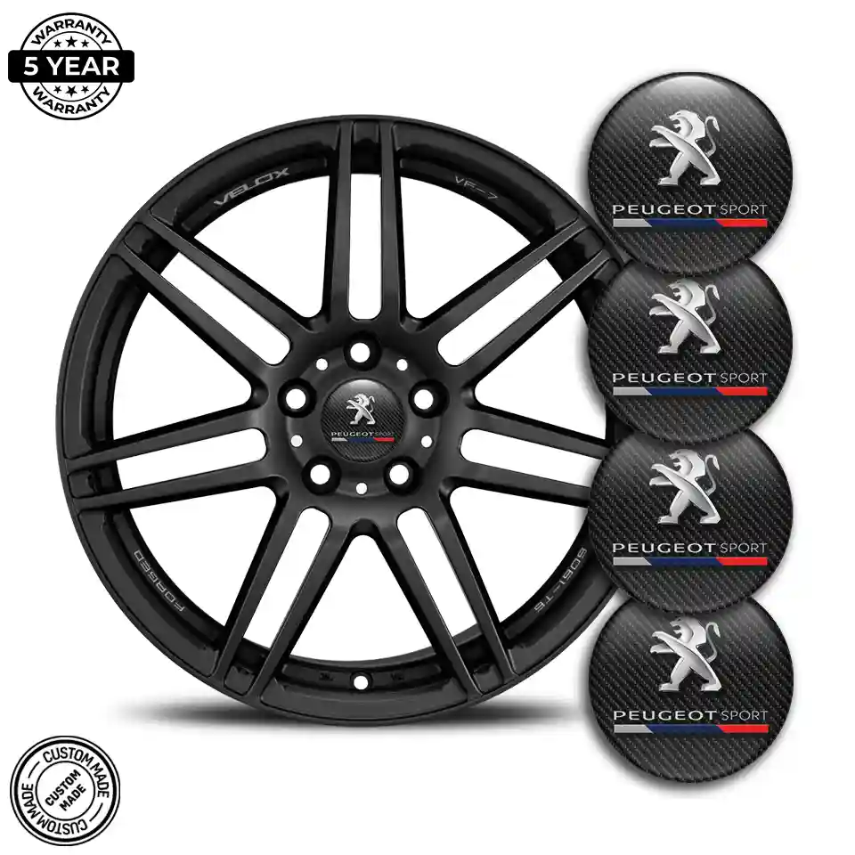 Peugeot Emblem Epoxy Self-Adhesive Prime Quality