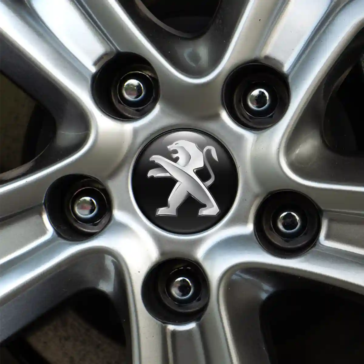 Peugeot Emblem Epoxy Self-Adhesive Signature Grade
