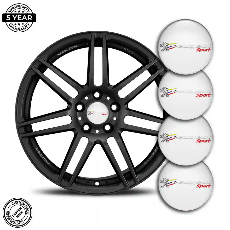 Peugeot Emblem Epoxy Self-Adhesive Sleek Style