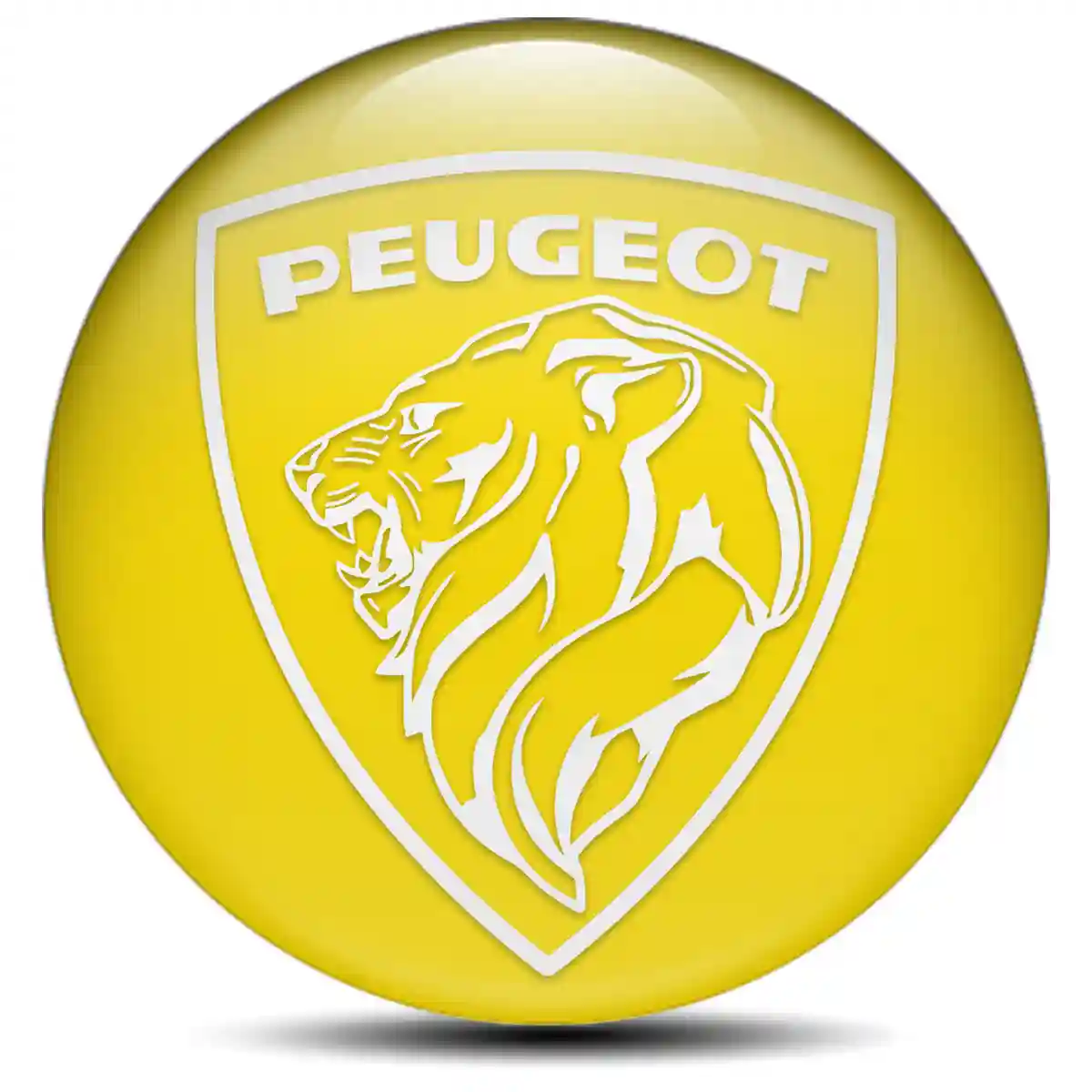 Peugeot Emblem Epoxy Self-Adhesive Superior Craft