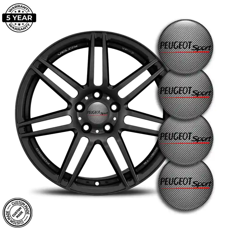 Peugeot Epoxy Sticker Elite Finish