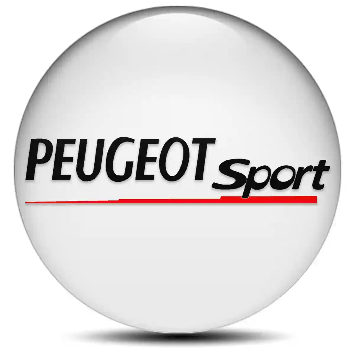 Peugeot Epoxy Sticker Refined Design