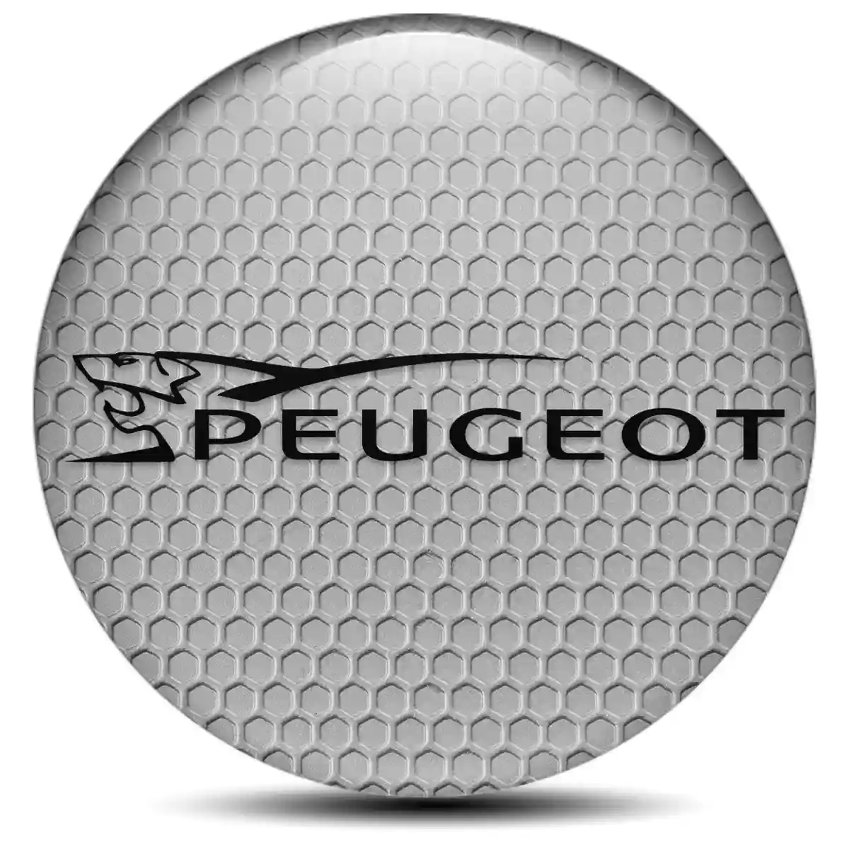 Peugeot Logo Emblem Self-Adhesive Sleek Style
