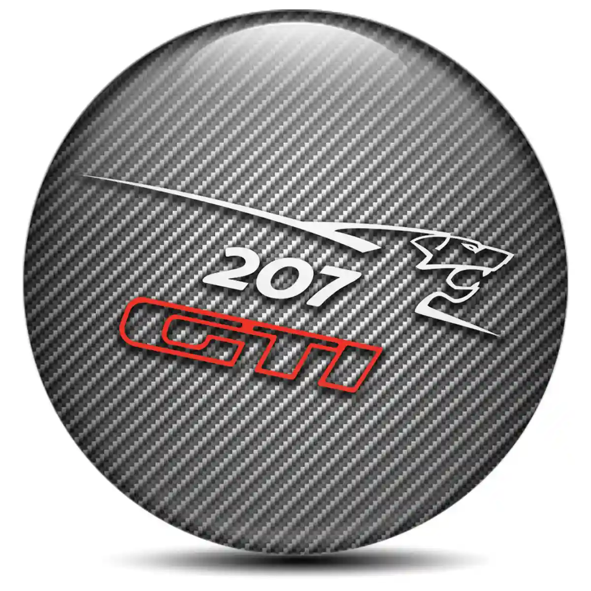 Peugeot Logo Silicone Emblem Elite Finish