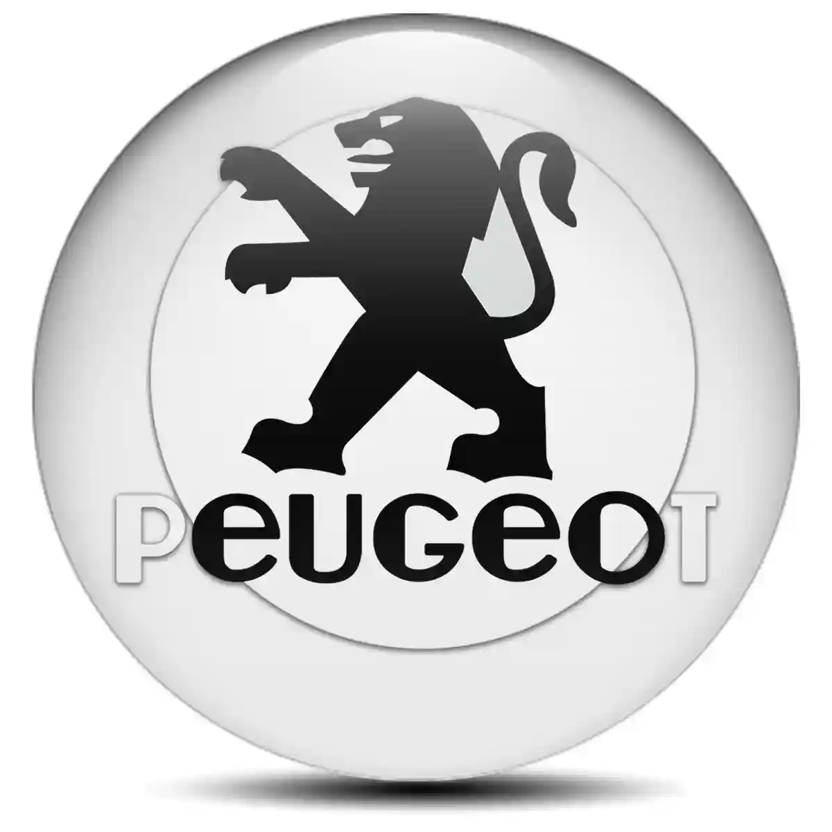 Peugeot Logo Silicone Emblem Refined Design