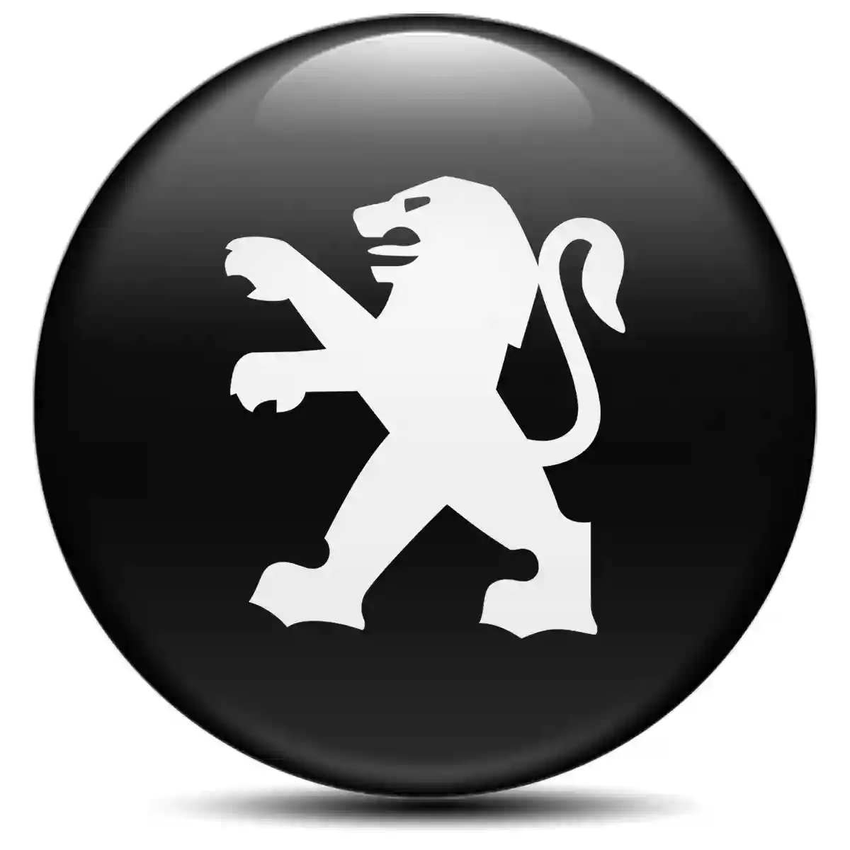 Peugeot Logo Sticker Elite Finish