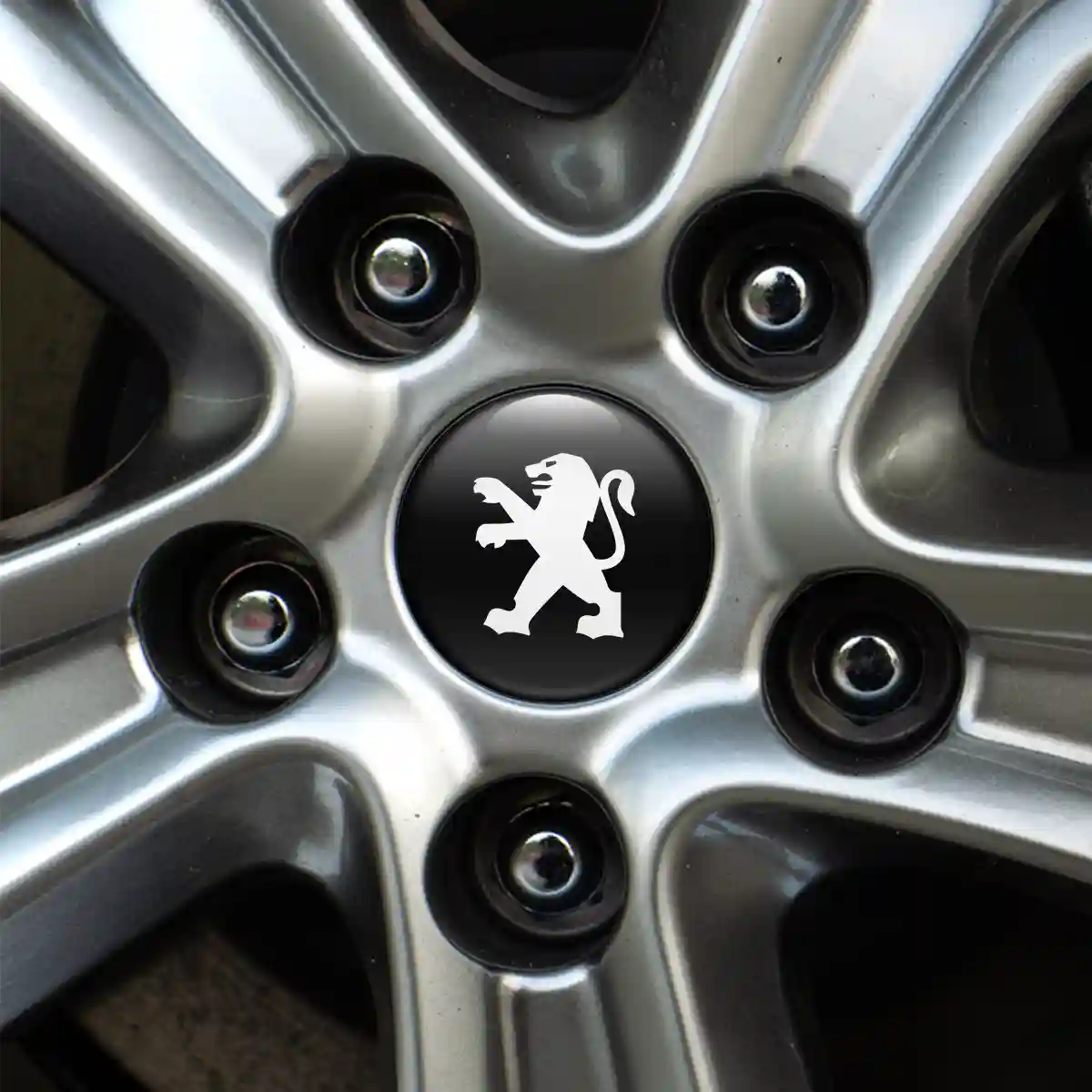 Peugeot Logo Sticker Elite Finish