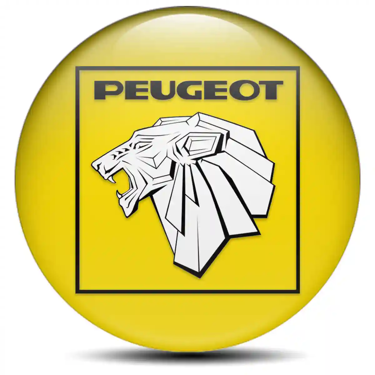 Peugeot Logo Sticker Refined Design