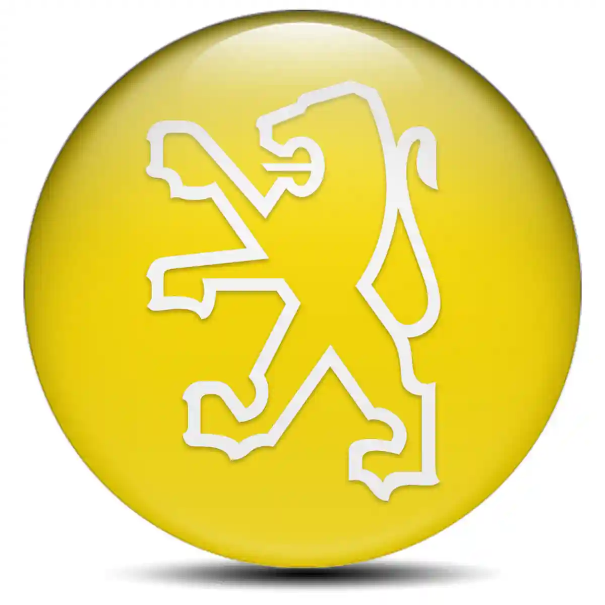 Peugeot Silicone Emblem Self-Adhesive Prime Quality