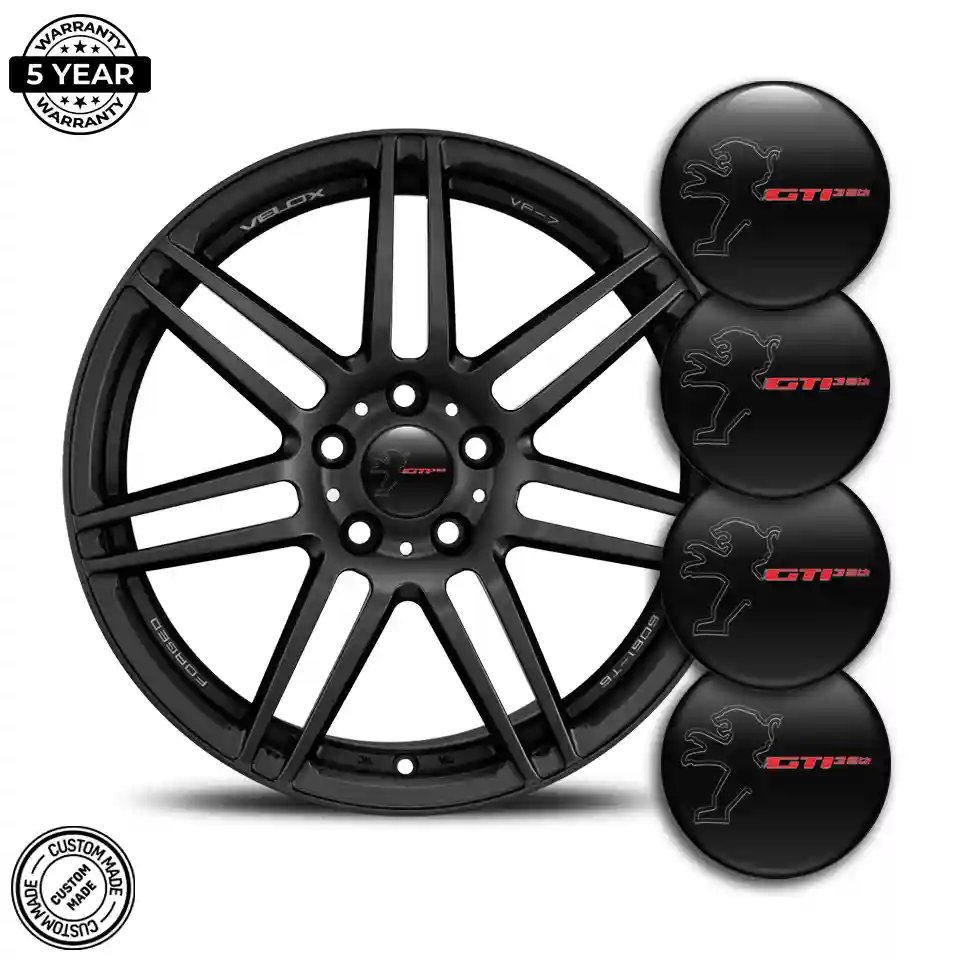 Peugeot Silicone Emblem Self-Adhesive Superior Craft