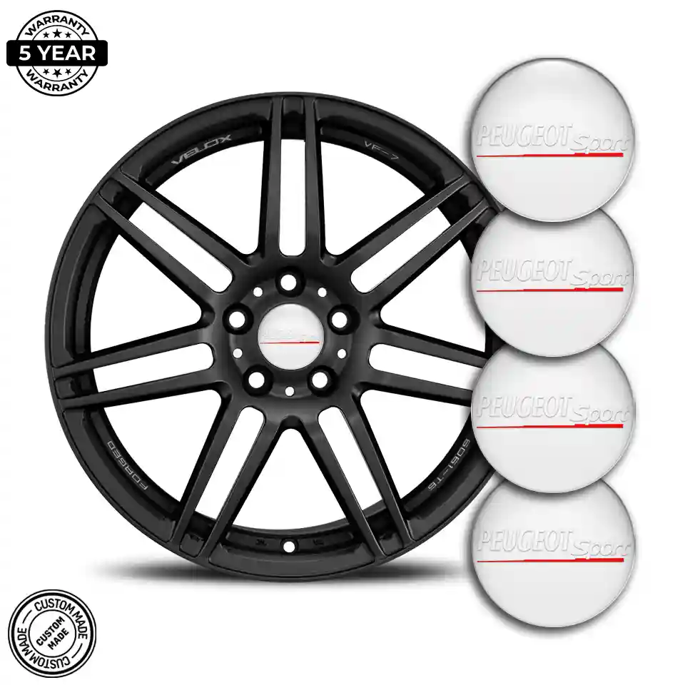 Peugeot Silicone Sticker Prime Quality