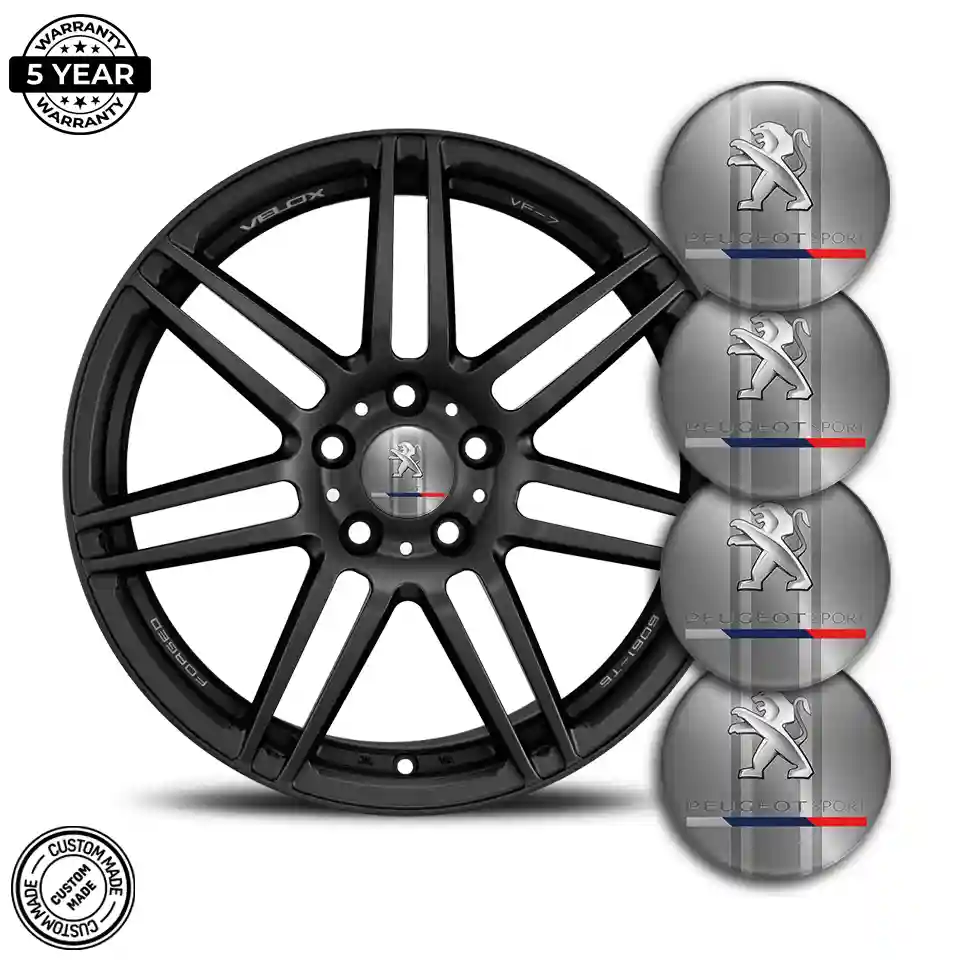 Peugeot Silicone Sticker Self-Adhesive Prime Quality