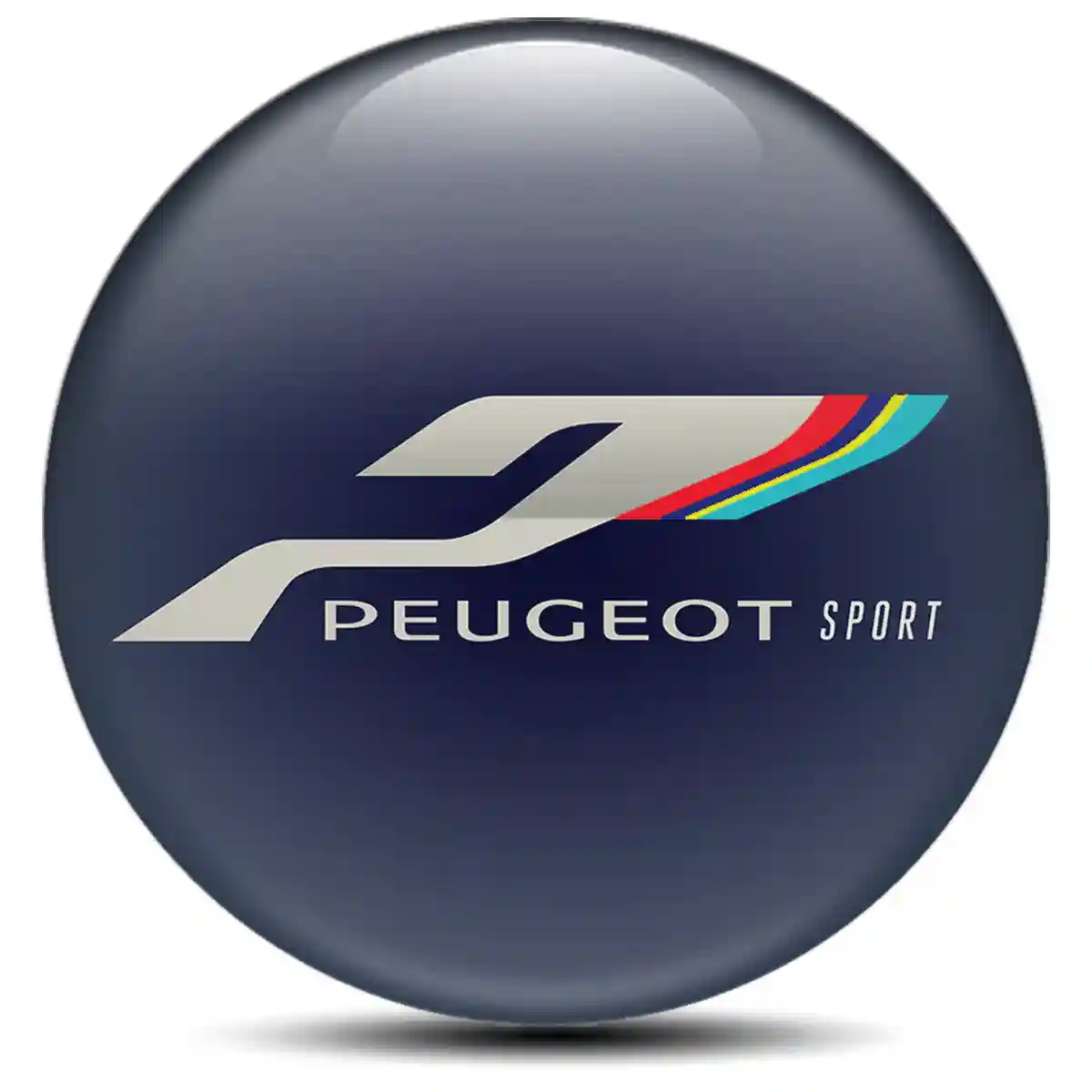 Peugeot Silicone Sticker Self-Adhesive Refined Design