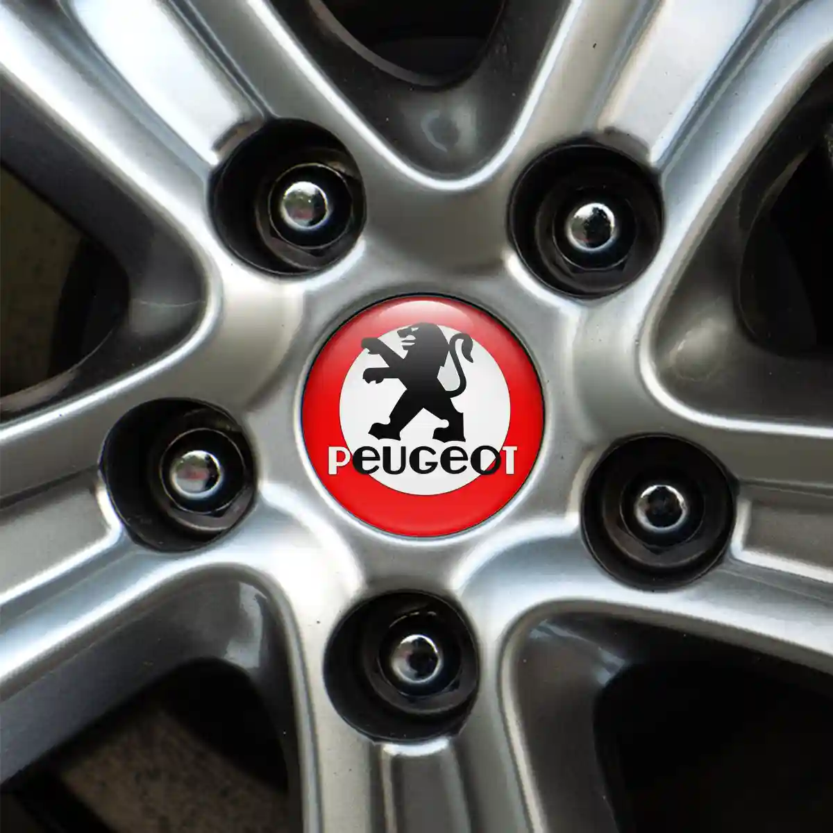 Peugeot Silicone Sticker Self-Adhesive Superior Craft